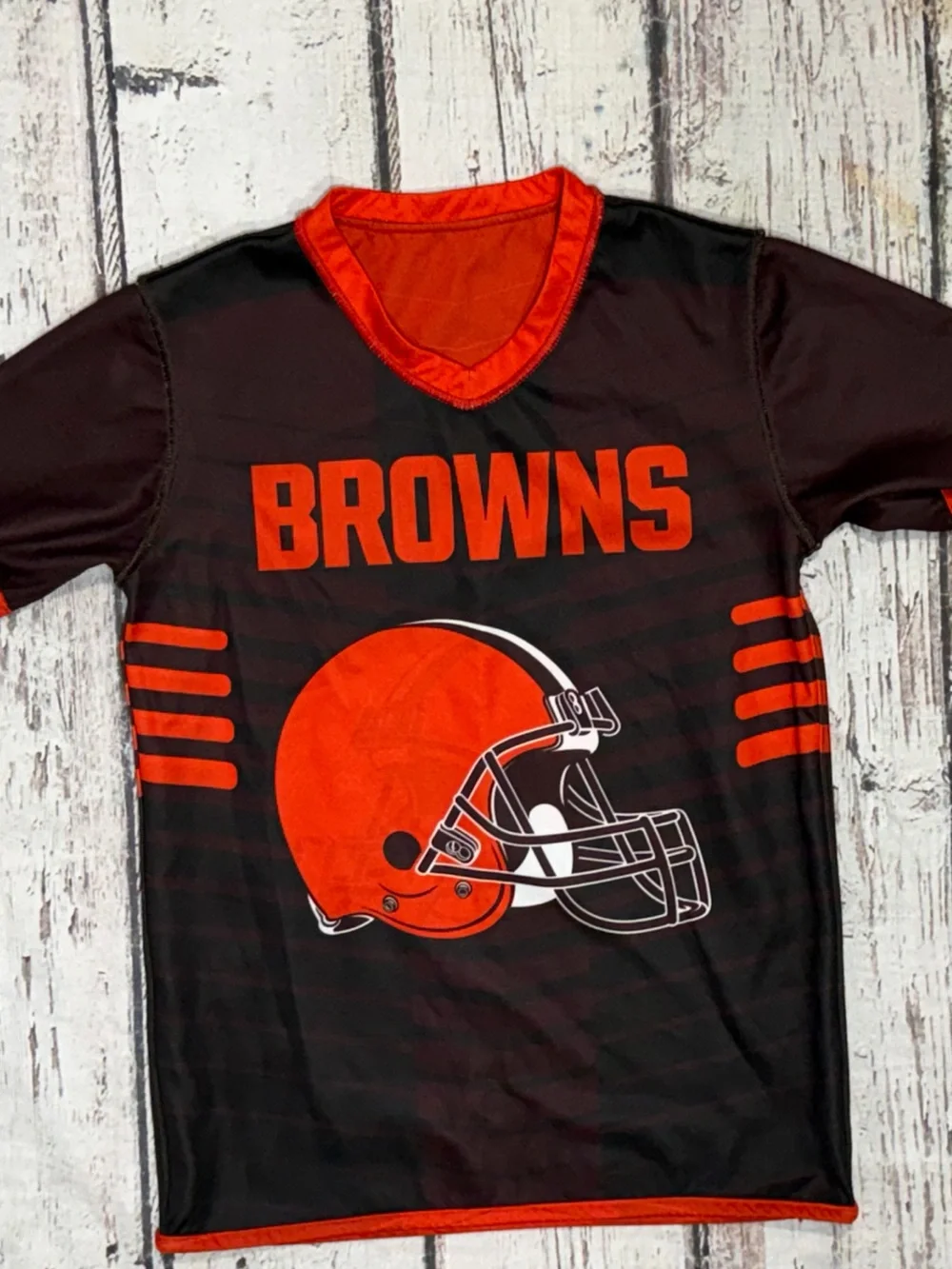 Cleveland Browns NFL Football Flag Football Reversible Boys Kids Youth Jersey
